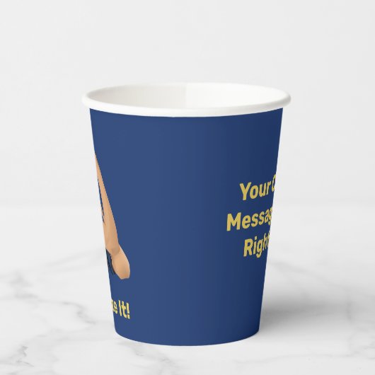 Rosie the Riveter Pappbecher (Links)