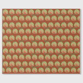 Rosie the Riveter Pattern Geschenkpapier (Flach)