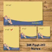 Rosie the Riveter Post-it Notes Klebezettel