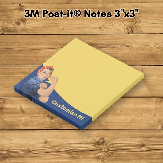 Rosie the Riveter Post-it Notes Klebezettel