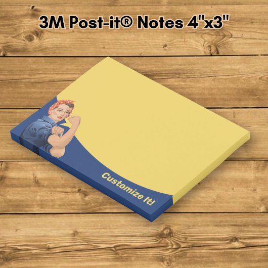 Rosie the Riveter Post-it Notes Klebezettel