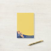 Rosie the Riveter Post-it Notes Post-it Klebezettel (Auf Schreibtisch)