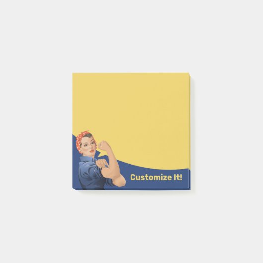 Rosie the Riveter Post-it Notes Post-it Klebezettel (Vorderseite)