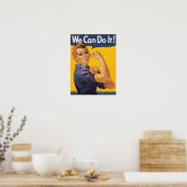Rosie the Riveter Poster (Küche)