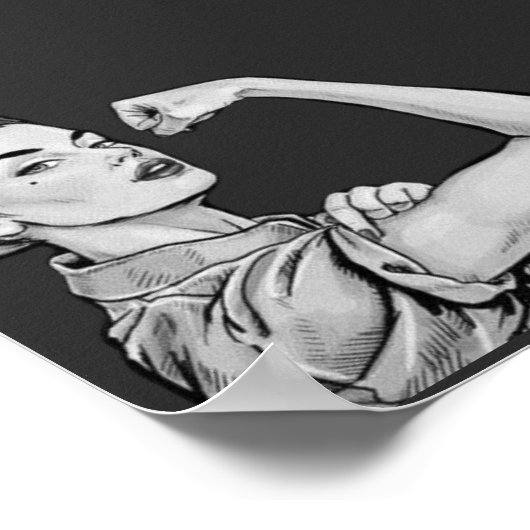 rosie the riveter poster (Ecke)