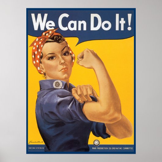 Rosie the Riveter Poster aus dem Ersten Weltkrieg  (Vorne)