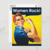 Rosie the Riveter ~ Postkarte (Vorne/Hinten)