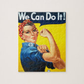 Rosie the Riveter Puzzle (Vertikal)
