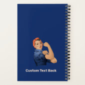 Rosie the Riveter Recipes Notizblock (Rückseite)