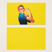 Rosie The Riveter Retro Design Style (Vorne & Hinten)