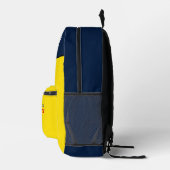 Rosie The Riveter Retro Style Bedruckter Rucksack (Rechts)