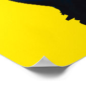 Rosie The Riveter Retro Style Icon Poster (Ecke)