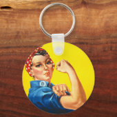 Rosie The Riveter Schlüsselanhänger (Vorderseite)