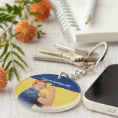 Rosie the Riveter Schlüsselanhänger (Vorderseite rechts)