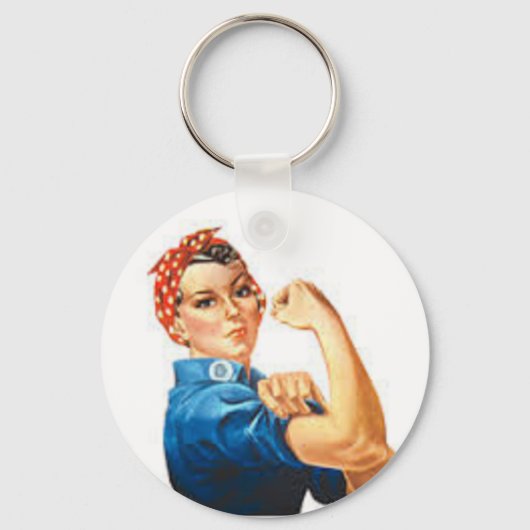 Rosie the Riveter Schlüsselanhänger (Vorderseite)