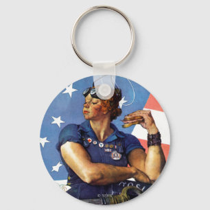 "Rosie the Riveter" Schlüsselanhänger