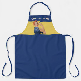 Rosie the Riveter Schürze