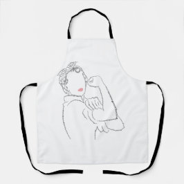 Rosie the Riveter Schürze