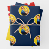 Rosie the Riveter Set 1 | Geschenkpapier Set (Beispiel)