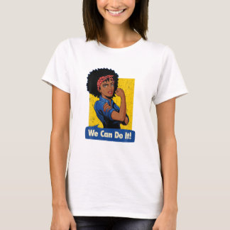 Rosie The Riveter Shirt Black Strong Women We Can 