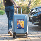 Rosie the Riveter: Starke Frauen Empowerment Aufkleber (Koffer Insitu)