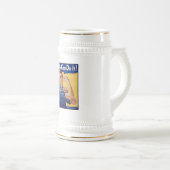 Rosie the Riveter: Starke Frauen Empowerment Bierglas (VorderseiteRechts)