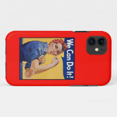 Rosie the Riveter: Starke Frauen Empowerment Case-Mate iPhone Hülle (Rückseite (Horizontal))