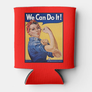 Rosie the Riveter: Starke Frauen Empowerment Dosenkühler