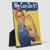 Rosie the Riveter: Starke Frauen Empowerment Fotoplatte (Seite)
