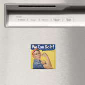 Rosie the Riveter: Starke Frauen Empowerment Magnet (In Situ (Geschirrspüler))