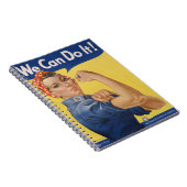 Rosie the Riveter: Starke Frauen Empowerment Notizblock (Rechte Seite)