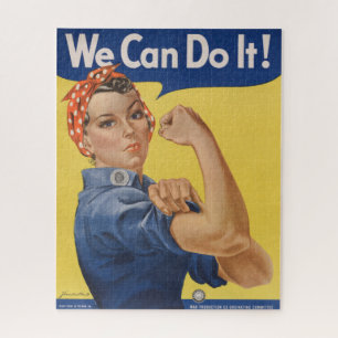Rosie the Riveter: Starke Frauen Empowerment Puzzle