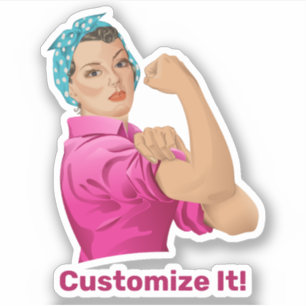Rosie the Riveter Sticker
