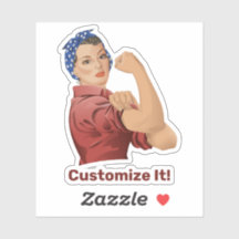 Rosie the Riveter Sticker