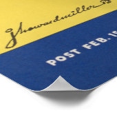 Rosie the Riveter Strong Women in Workforce Poster (Ecke)