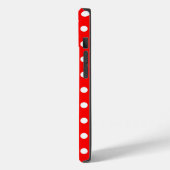 Rosie The Riveter Style Polka Dots Case-Mate iPhone Hülle (Rückseite / Links)