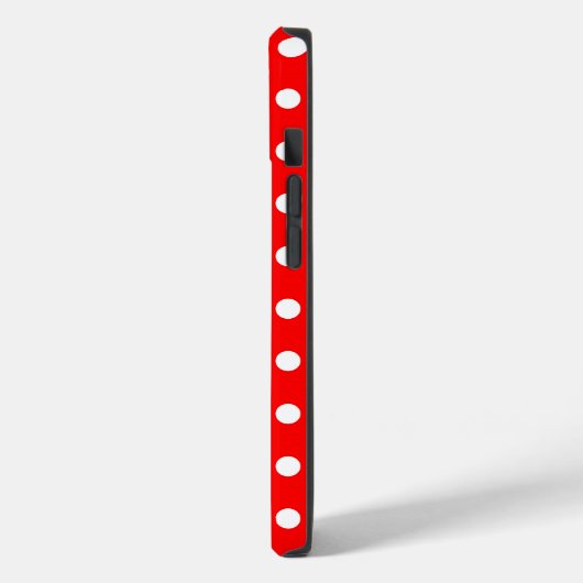 Rosie The Riveter Style Polka Dots Case-Mate iPhone Hülle (Rückseite / Links)