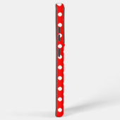 Rosie The Riveter Style Polka Dots Samsung Galaxy Hülle (Rechte Seite)