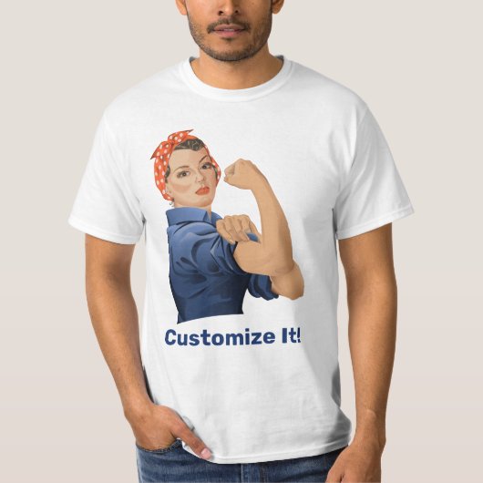 Rosie the Riveter T-Shirt (Vorderseite)