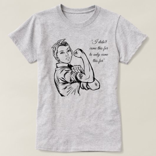 Rosie the Riveter T - Shirt (Design vorne)