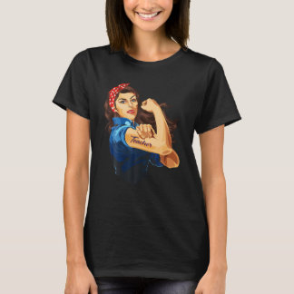 Rosie The Riveter - T - Shirt für weibliche Lehrer