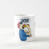 Rosie the riveter taco cinco de mayo kaffeetasse (Mittel)