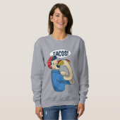Rosie the riveter taco cinco de mayo sweatshirt (Vorne ganz)