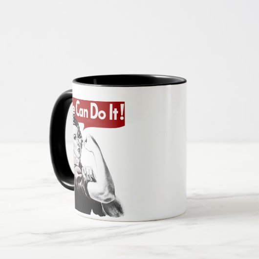 Rosie the Riveter Tasse (Vorderseite Links)
