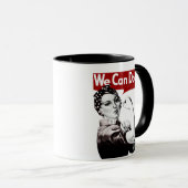 Rosie the Riveter Tasse (VorderseiteRechts)