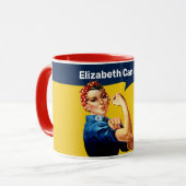 Rosie the Riveter | TASSE | Personalisieren (Vorderseite Links)