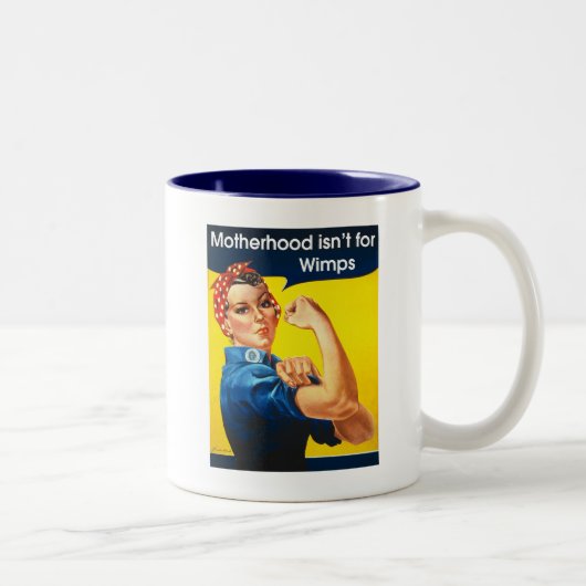 Rosie the Riveter ~ Tone Coffee Tasse (Rechts)