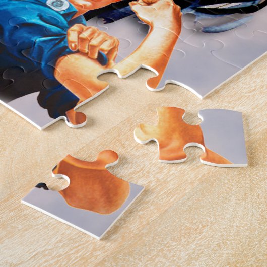 Rosie the Riveter & Uncle Sam design Puzzle (Seite)