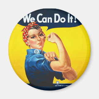 Rosie the Riveter - "We can do it!" Magnet