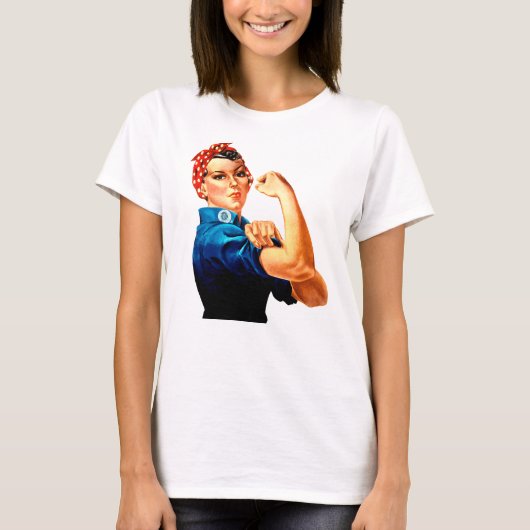 Rosie the Riveter We Can Do It T-Shirt (Vorderseite)